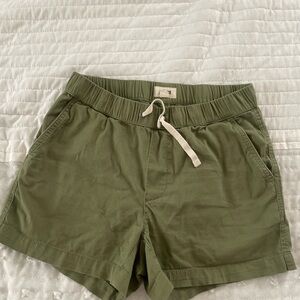 PACT Olive Green Women's Shorts